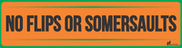 Fence Safety Sign - The MAiZE
