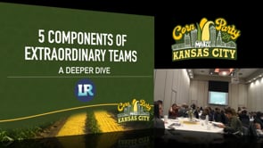 A DEEPER DIVE INTO THE 5 COMPONENTS OF EXTRAORDINARY TEAMS - KEYNOTE SPEAKER - LEE RUBIN