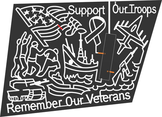 06_GA_Watkinsville Georgia, Troops, veterans, Ribbon, jet, Flag, America, American, Ship, military, gun