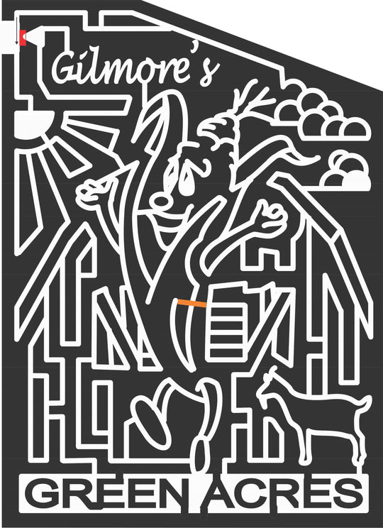 06_IN_Rensselaer Indiana, Corn, goat, Barn, Sun