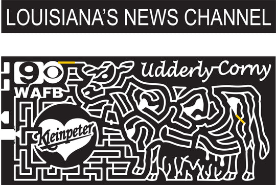 06_LA_Baton_Rouge A Louisiana, Cow, Animal, Heart, Grass, Bell, kleinpeter, wafb, cbs,