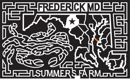 06_MD_Fredrick B Maryland, state, shape, crab