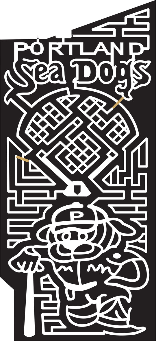 06_ME_Dayton Maine, Baseball, diamond, Dog, bat, sea dogs