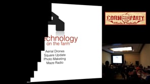 Technology On The Farm corn party Logan Bench 2014