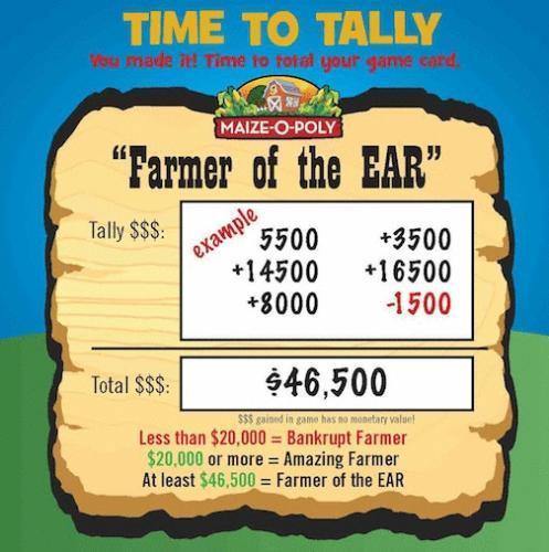 MAiZE-O-Poly Tally Banner